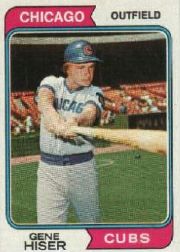 1974 Topps Baseball Cards      452     Gene Hiser